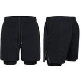 Running Shorts Men Gym Sports Shorts 2 In 1 Quick Dry Workout Training Gym Fitness Jogging Short Pants Summer Men Casual Shorts
