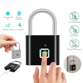 Keyless USB Charging Fingerprint Lock Smart Padlock