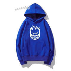 Hoodie Tops Street Wear Flame Printed Hoodie Autumn Winter Comfort Sweatshirt High Quality Fashion Men's Sweatshirt Casual Y2k