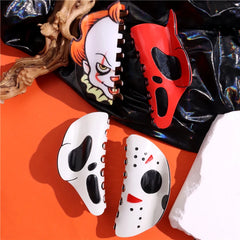 Halloween Hair Accessories Ghost Hair Clip for Women Girls Red Horns Hairpin Skull Claw Y2K Gothic Hair Jewelry 2023 New HangZhi
