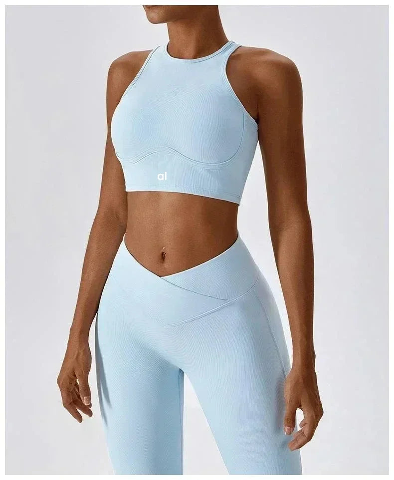 Running Fitness Sports Tank Top Women Hollow Out Tennis Yoga Bra Underwear