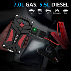 Jump Starter 4000A Peak Car Battery Booster with USB QC 3.0