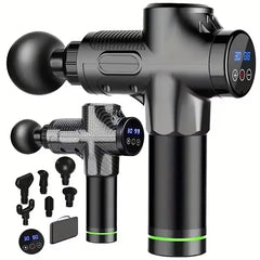 Portable fascia gun, body, neck, and back vibration massager