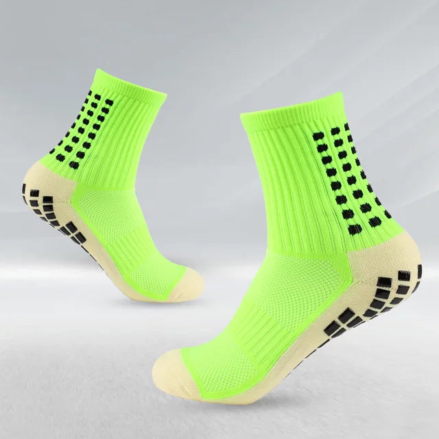 Anti-slip Football Socks Non-slip Soccer Basketball Tennis Outdoor Sport Socks Grip Cycling Riding Men Socks