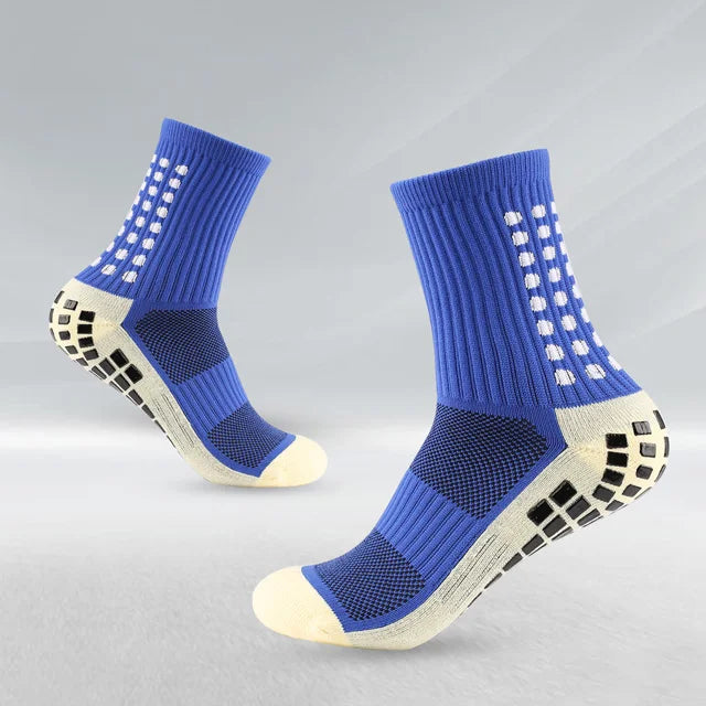 Anti-slip Football Socks Non-slip Soccer Basketball Tennis Outdoor Sport Socks Grip Cycling Riding Men Socks