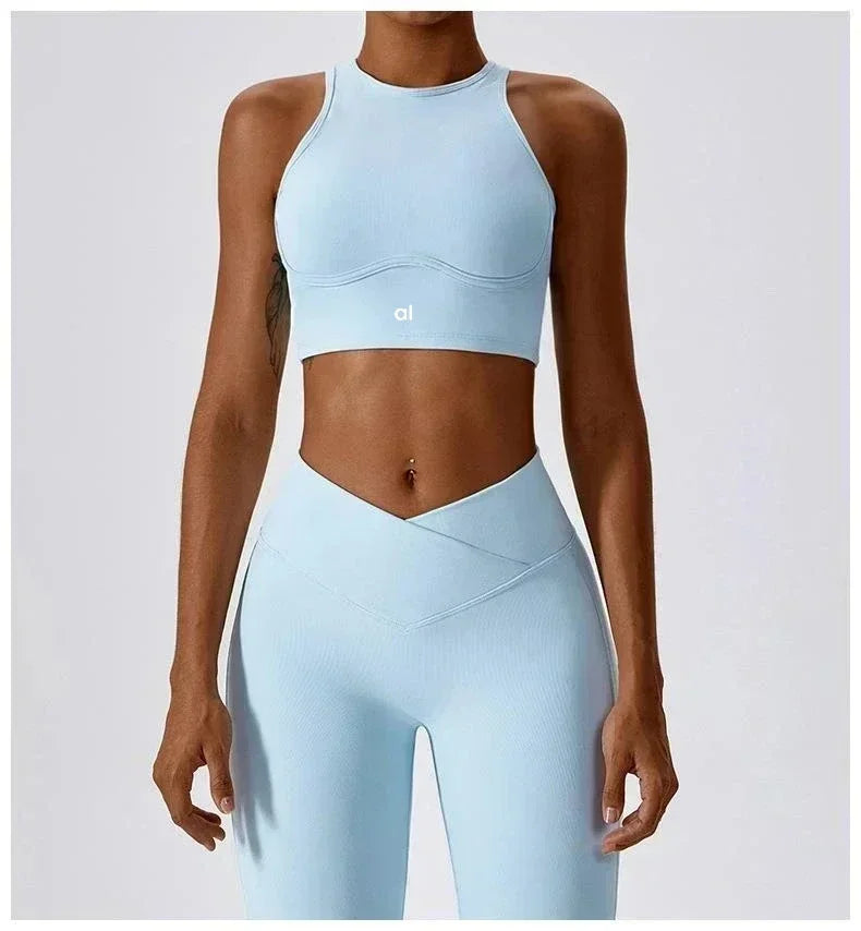 Running Fitness Sports Tank Top Women Hollow Out Tennis Yoga Bra Underwear