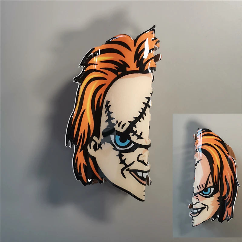 Halloween Hair Accessories Ghost Hair Clip for Women Girls Red Horns Hairpin Skull Claw Y2K Gothic Hair Jewelry 2023 New HangZhi