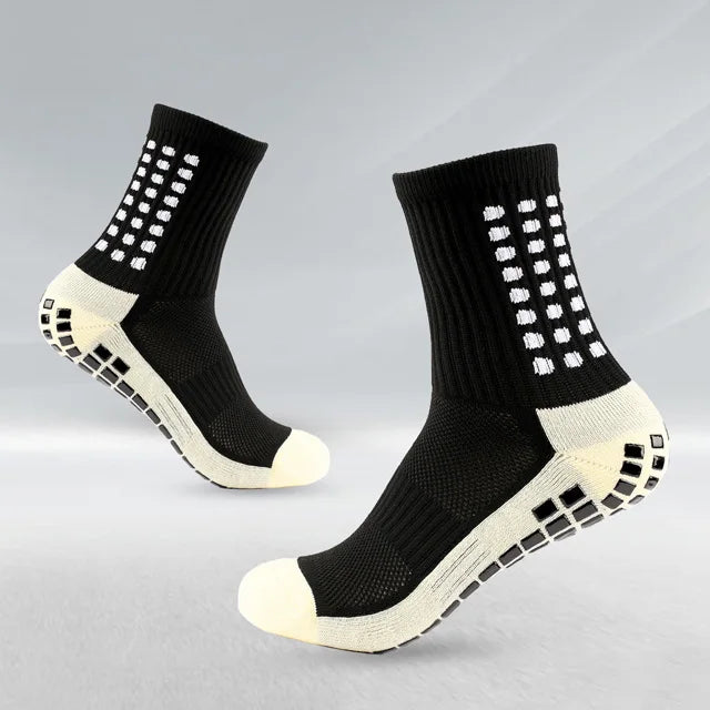Anti-slip Football Socks Non-slip Soccer Basketball Tennis Outdoor Sport Socks Grip Cycling Riding Men Socks