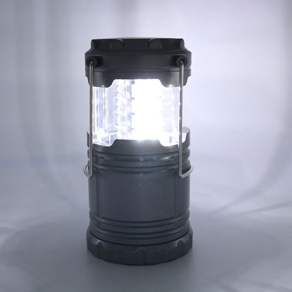 30LED Tent Lamp Waterproof Camping Light Power by 3*AA Battery Emergency Light Portable Lantern Working Lighting Flashlight
